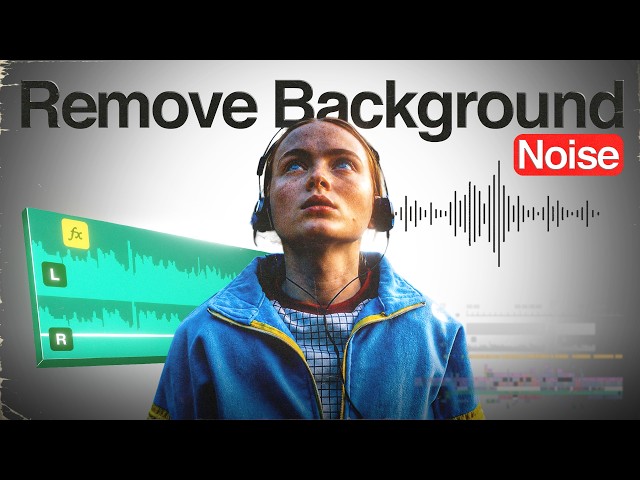 Remove Background Noise + Muffled Audio Effect | After Effects | Tutorial | Darkhold AE