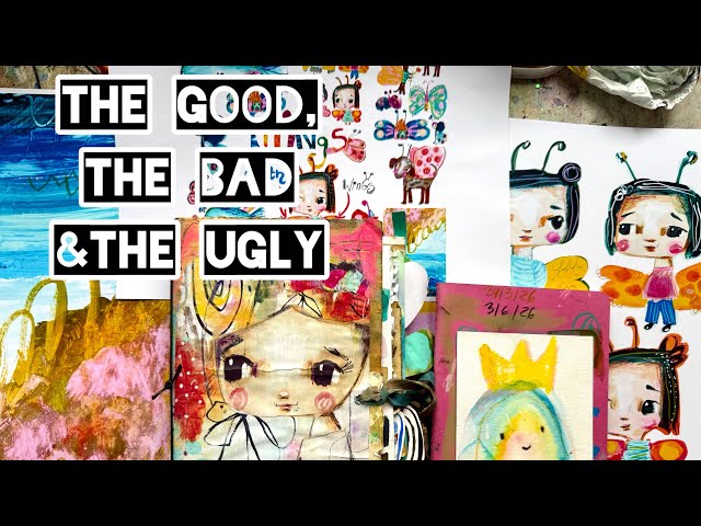 The Good, The Bad & The Ugly 😅 | Honest Sketchbook Flip Through