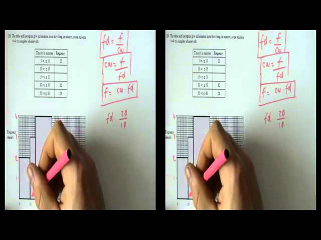 53) A star GCSE revision Histograms MP4