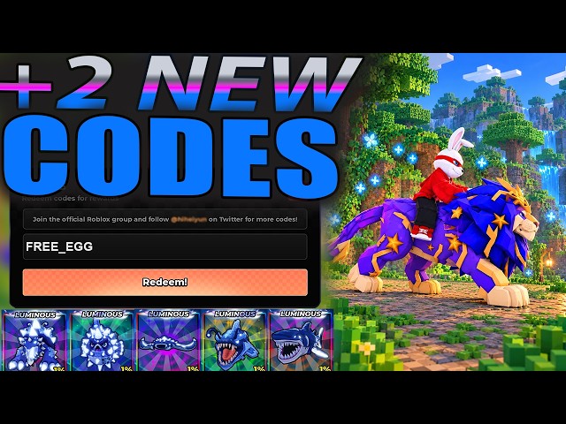 *NEW* ALL WORKING CODES FOR STEAL AN EGG! ROBLOX STEAL AN EGG CODES