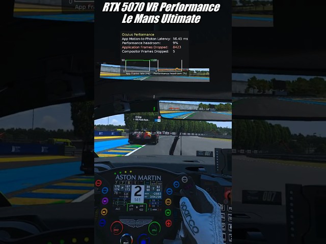 Le Mans Ultimate - RTX 5070 12GB VR Performance