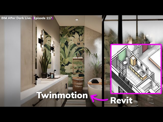 Residential Revit - Twinmotion Interior Tips (The North Wing - PT 3)