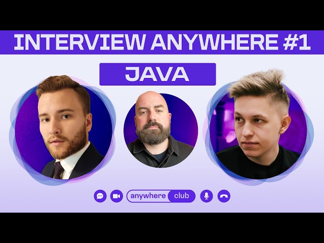 Coding Interview Questions and Answers: Java / Mock Interview Show #1
