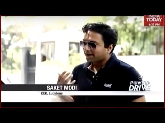India Today | Saket Modi on PowerDrive powered by Mercedes-Benz