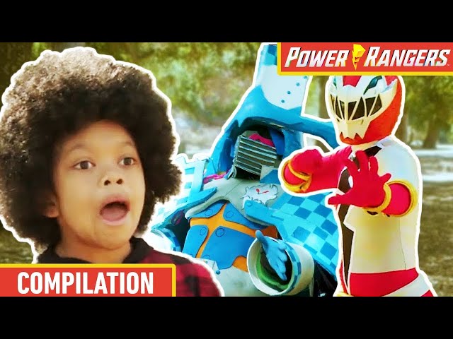 Trap! Kids Force Learn to Work Together ⚡ Power Rangers: Kids Force ⚡ In Real Life Ninja Skills |