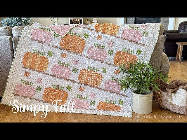 Simply Fall Quilt and Cross Stitch!