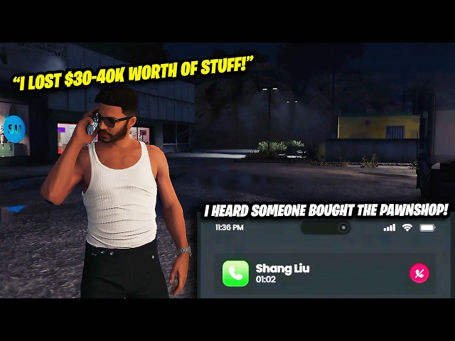 Shang Calls Nino After Finding Out Jean Paul (xQc) Bought the Pawn Shop! | NoPixel V | GTA RP
