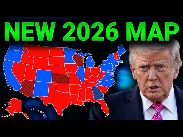 My SHOCKING New 2026 Midterm Election Map Forecast (80 Days 'Till The Midterms)