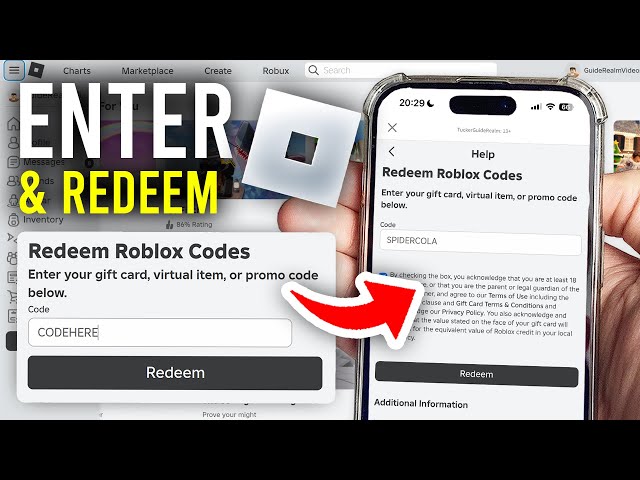 How To Enter Promo Codes In Roblox Mobile - Full Guide