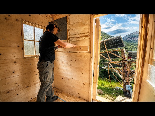 Building My Off Grid Shed | Interior Starts Taking Shape | EP134
