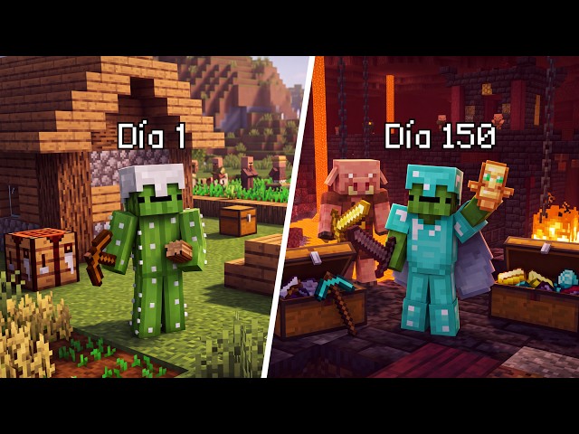 I Survived 150 Days in Minecraft HARDCORE and Lost EVERYTHING...