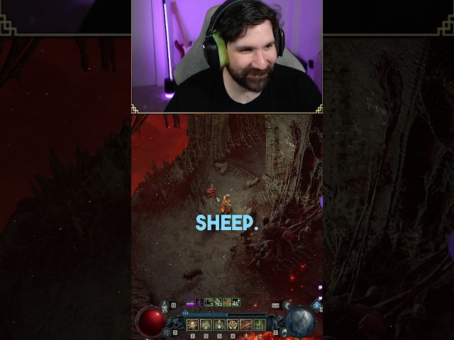 Hidden SHEEP Level in Diablo 4! #diablo #diablo4 #diabloiv #diablopartner