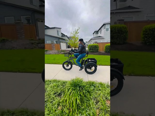 This Electric Trike Has Everything! #Qronge #QrongeLava #ebike