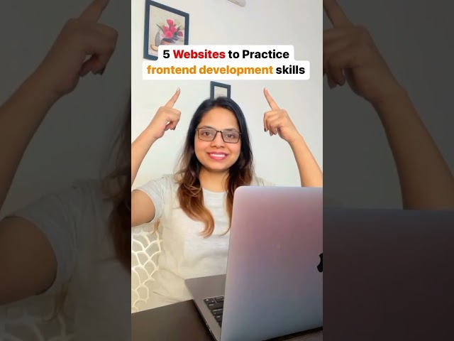 5 WEBSITES to practice Frontend Development🔥