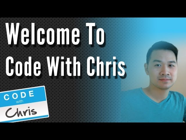 Code With Chris Channel Introduction