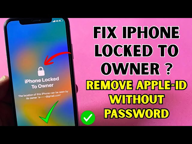 Remove Apple ID Without Password | Unlock iPhone Locked to Owner Without Computer in 2026