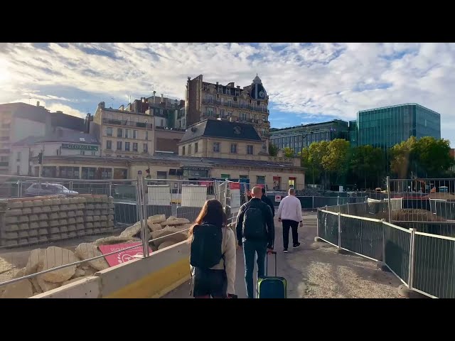 Paris Metro to City Center after Beauvais Airport Shuttle @ Paris, France