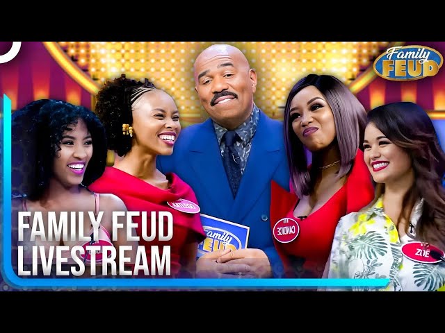 🔴 24/7 Family Feud Ghana LIVE: Steve Harvey's Funniest Moments