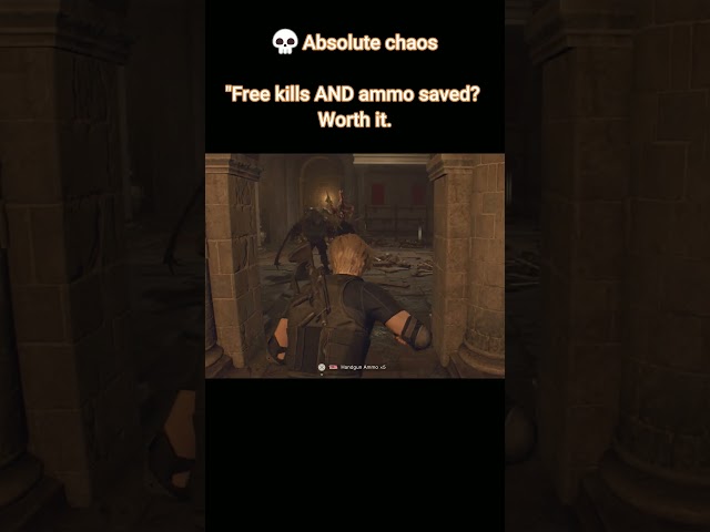 Baiting the blind Garrador into killing everyone else is the definition of high risk, high reward. 💀