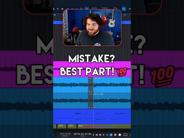 My Mistake Became His Favorite Part 🔥 #producer #guitarist #musicproducer