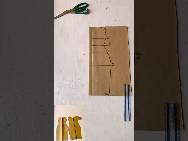 Pattern Drafting Tutorial (pattern making) #fashion