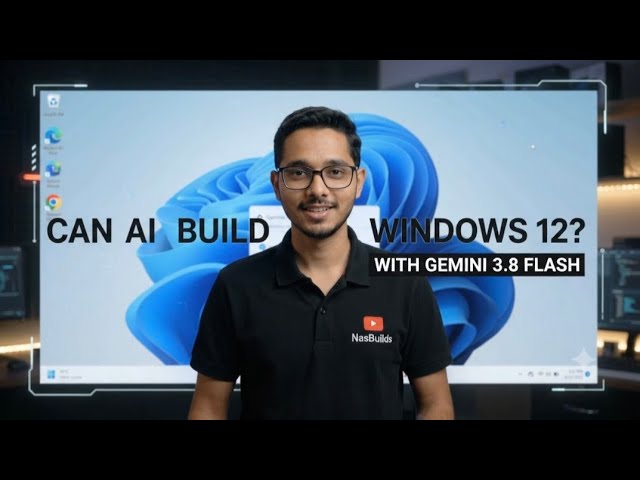 I Build Windows 12 with Gemini 3.8 Flash 🤯