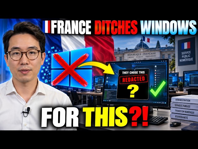 France Deleted Windows, Now They Use THIS Unpopular OS