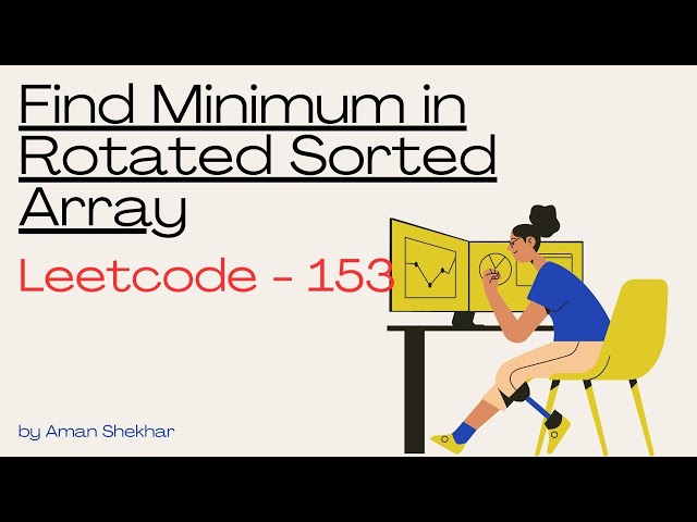 Find Minimum in Rotated Sorted Array | LeetCode | Java Solution in Hindi