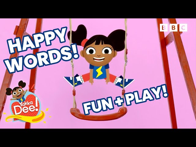 Happy Words | Learn Happy Words for Toddlers and Babies with Dee | Yakka Dee!