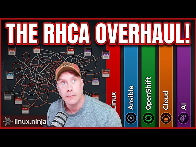 Red Hat Just Changed EVERYTHING (The New RHCA Paths)