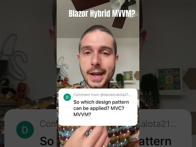 Blazor Hybrid MVVM? MVC?? What to do? #coding #dotnetmaui #blazor