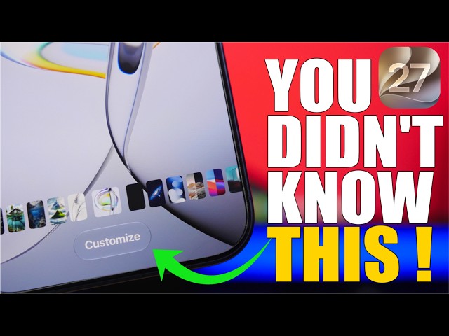 10 Things You Didn't Know Your iPhone COULD DO - iOS 27 !