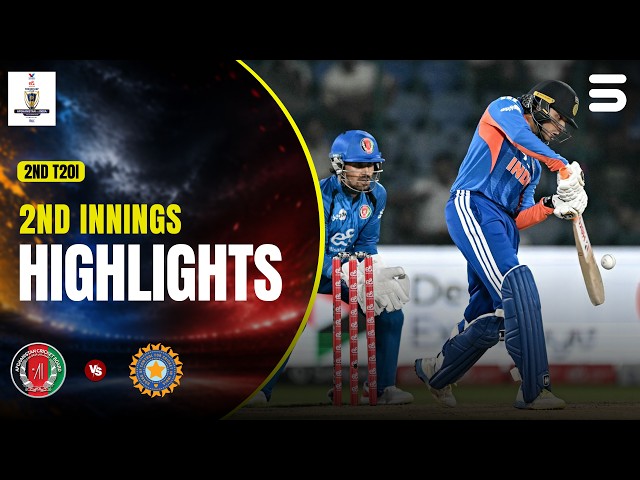 2nd Innings Highlights | Afghanistan vs India | Match 02 | T20I Series 2026 | ACB | M9N1J