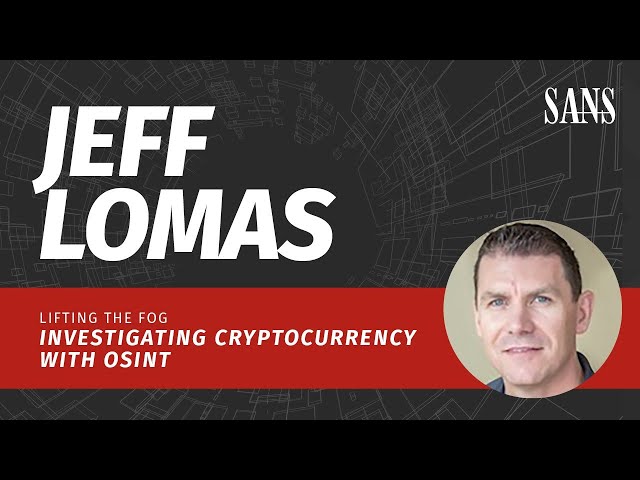 Lifting the Fog: Investigating Cryptocurrency with OSINT