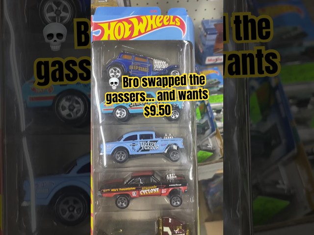 Found THIS at an Antique Market… no way 😳#hotwheels #gassers #diecast
