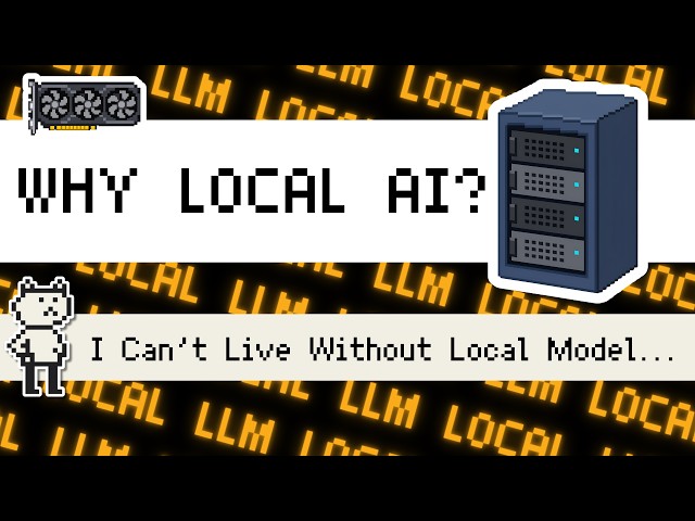 cloud AI is already so good, why do i still run local models? what it’s like to own your own compute