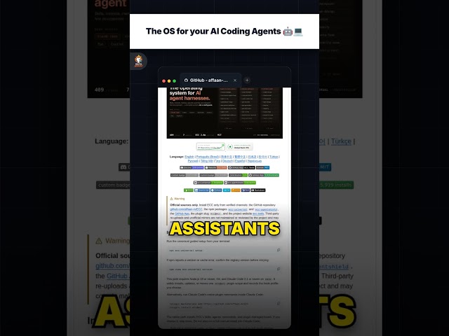 The OS for your AI Coding Agents 🤖💻