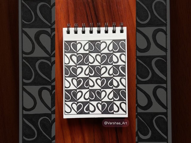 Day 404 - Easy Doodle Art Tutorial #doodle #doodleart #easy #drawing #art #zentangle #zen