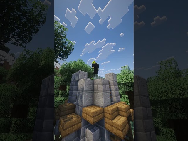 Quick Tower Build👀 #minecraft#viral #shorts #build