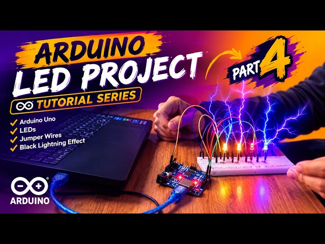 Arduino LED Project #4 | Knight Rider LED Effect