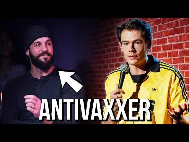 German Comedian vs Anti-Vaxxer