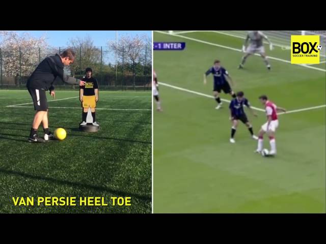 Van Persie Heel Toe Comparison video