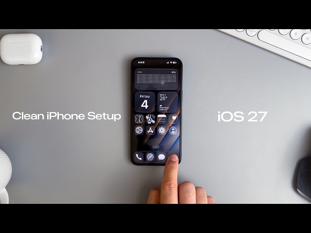 Customizing My iPhone - Clean & Aesthetic Setup