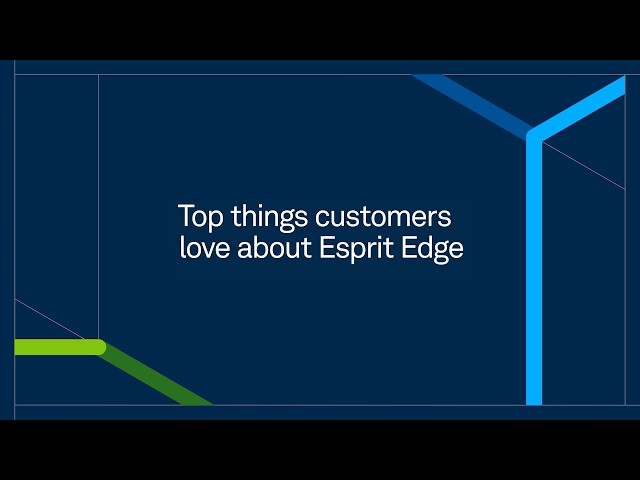 Top Reasons CAM Programmers Choose ESPRIT EDGE