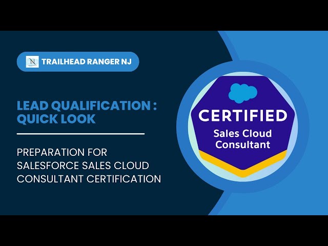 Lead Qualification : Quick look