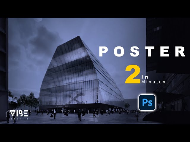 Architecture Poster in photoshop