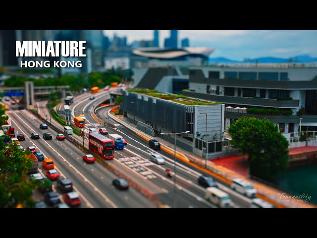 Miniature HONG KONG | Tilt-Shift Cityscape Video