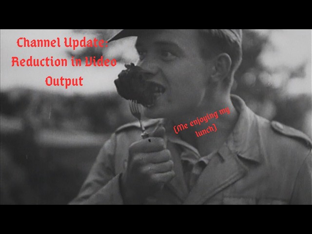 Channel Update: Reduction in Video Output