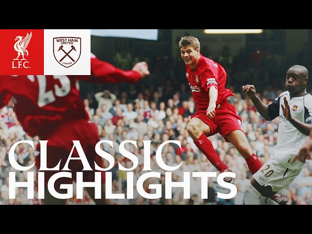 BEST EVER FA Cup Final Goal! | Highlights: Liverpool 3-3 West Ham | The Gerrard Final