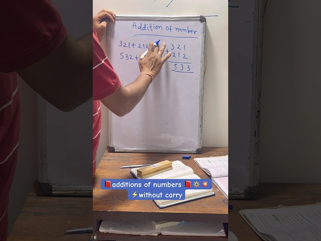 📕💥Learn Addition of 2 Numbers in Just 5 Minutes! 🚀 | Easy Maths for Kids🔅💥 School | maths